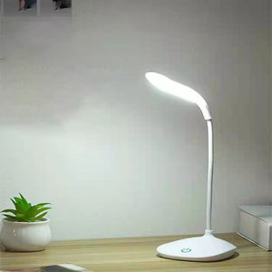 Masa lambası çalışma için LED masa lambası pil şarj edilebilir kısılabilir masa üstü kitap okuma lambası ev ofis - Product Image 4