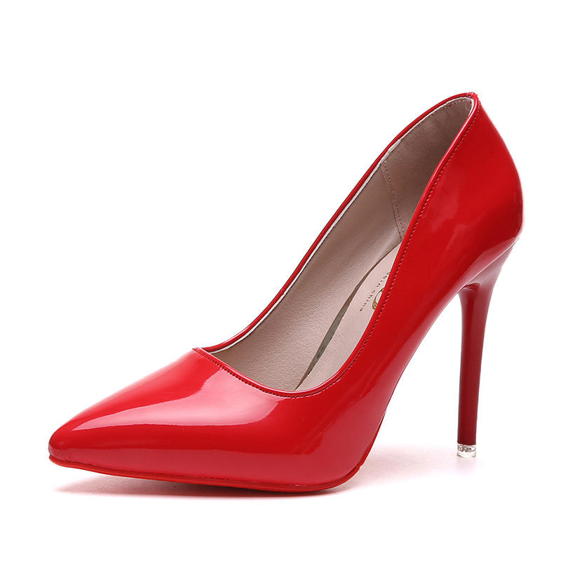 Hak Pumps Rode Onderkant NA-KD Klassieke Pumps Red/rood