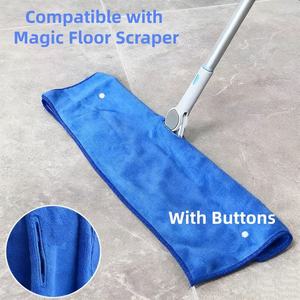 Mopa Mágica al por Mayor para Fregar Suelos, Limpieza del Hogar, Cubierta de Toalla con Hebilla Especial, Paño Sintético Perforado Abierto - Product Image 3