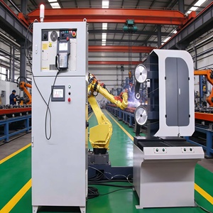 Robot de polissage automatique multifonction pour surfaces de culasses, machine de finition métallique à 6 axes CNC pour tubes courbés - Product Image 5