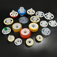 Engrenage à vis sans fin en plastique pour tambour de convoyeur, petit engrenage pour accessoires d'équipement de circuits imprimés, tambour de convoyeur à bouche plate