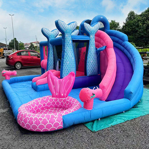 Casa <span class=keywords><strong>de</strong></span> Brinco Comercial <span class=keywords><strong>para</strong></span> Interiores/Exteriores, Pista <span class=keywords><strong>de</strong></span> Obstáculos Inflable 100% PVC <span class=keywords><strong>para</strong></span> <span class=keywords><strong>Adultos</strong></span>, Tobogán Doble, Piscina <span class=keywords><strong>de</strong></span> Pelotas, Resorts, Deportes - Product Image 5