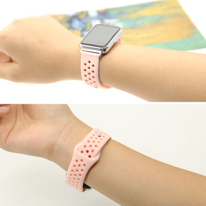 Hızlı bırakma delikli kayış için Huawei saat Fit 4Pro 4 <span class=keywords><strong>3</strong></span> <span class=keywords><strong>2</strong></span> bilezik ters toka su geçirmez silikon nefes spor Band - Product Image 6