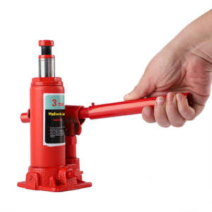 Gato hidráulico de botella de 3 toneladas para taller <span class=keywords><strong>automotriz</strong></span>, equipo para coches y camiones de servicio pesado - Product Image 1