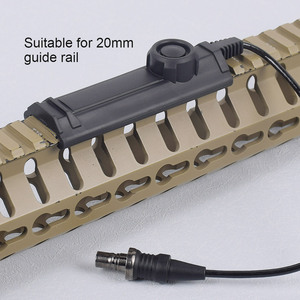 Linterna Táctica de Doble Función con Interruptor de Cable Tipo Cola de Rata, Interfaz SF, Botón de Luz Constante de 20 mm - Product Image 3