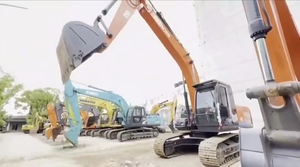 Excavatrice hydraulique sur chenilles d'occasion de marque japonaise Hitachi ZX200 de 20 tonnes, de taille moyenne, haute performance, avec moteur à garantie d'un an - Product Image 2