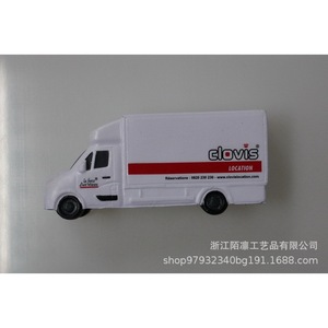 Clovis PU <b>Foam</b> Car Stress Relief Toy Cartoon Vehicle Model <b>Craft</b> Decor - Product Image 2