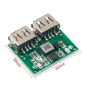 Chargeur de voiture DC-DC 12V 3A à double sortie USB avec surveillance de tension et module de charge rapide - Product Image 2