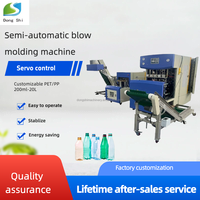 Máquina de Moldeo por Soplado Semiautomática, Máquina de Moldeo por Soplado Semi-Estirado para Botellas de PET, Semiautomática para Botellas y Frascos de 2L a 20L