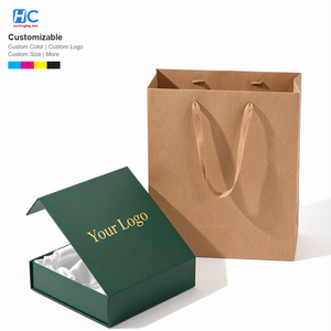 Caja de Embalaje Plegable de Lujo para Ropa con Logotipo Personalizado, MOQ Bajo, para Bufandas y Gorros, Caja Rígida de Cartón con Forro de Seda, Nueva - Product Image 2