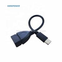 Kabel Data Mini USB OTG Kabel Micro USB ke USB Female Kabel Adaptor OTG Tipe C