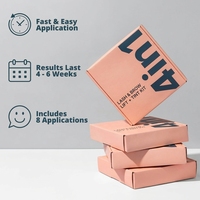 Kit de rehaussement de cils et de lamination de sourcils coréen de qualité professionnelle à base de cystéamine, kit 4-en-1 de rehaussement de cils et de sourcils + teinture, kit de luxe personnalisé OEM