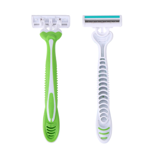 มีดโกนขนสแตนเลสสำหรับผู้หญิง ผลิตจำนวนมาก ปลอดภัย มีหลายสี - Product Image 1