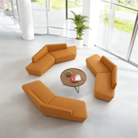 Canapé modulaire inclinable en tissu, moderne, 3 places, pour cinéma ou bureau, fauteuil paresseux, éponge haute densité, fabrication directe OEM ODM