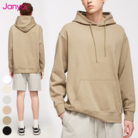 380G qualité lourde pull décontracté ample 100% coton hommes sweats à capuche Logo personnalisé sweat pull à capuche unisexe