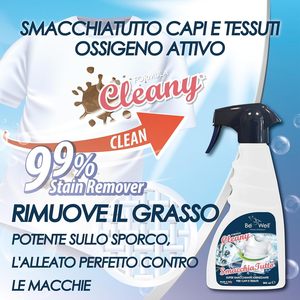 Spray Quitamanchas Cleany de Marca Privada OEM 500ml Para Telas y Ropa - Product Image 3