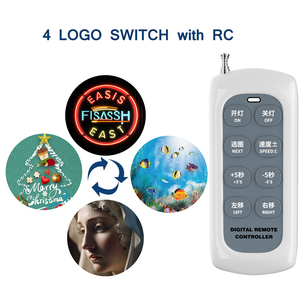 Proyector LED Gobo TMUT IP67 Resistente al Agua, 200W, 4 Logotipos, Aleación de Aluminio para Exteriores, Luces Indicadoras con Texto Personalizable - Product Image 4