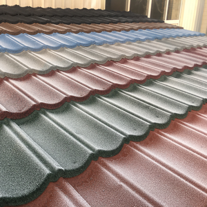 Tegole per Tetti con Rivestimento in Pietra a <span class=keywords><strong>Prezzo</strong></span> Economico di Fabbrica Design Moderno Personalizzabile per Zone Ventose - Product Image 2