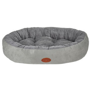 Winter Warm Verdikte Ronde <span class=keywords><strong>Bolster</strong></span> Huisdier <span class=keywords><strong>Bed</strong></span> Voor Hond Of Kat Met Flanellen Top - Product Image 6