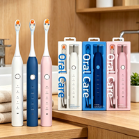 Brosse à dents électrique sonique vibrante rechargeable, étanche IPX7, avec port USB intelligent, la plus vendue, pour un nettoyage en profondeur