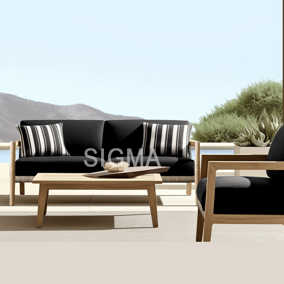 2023 New Outdoor Patio Garden Sofas With Cushion Leisure Garden Furniture Outdoor