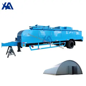 China Supplier K Q Span Arch Steel Sheet Roof PPGI Warehouse Roll Forming Machine