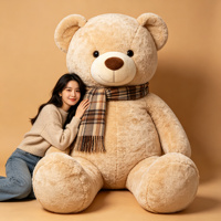 Ours en peluche géant, jouet en peluche doux et moelleux, ours en peluche personnalisé pour cadeau de la Saint-Valentin
