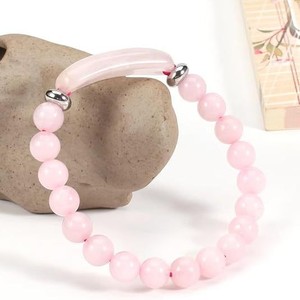Bracelet pont en quartz rose naturel et améthyste unisexe de 8mm avec perles en <span class=keywords><strong>pierre</strong></span> naturelle d'agate rouge - Product Image 5