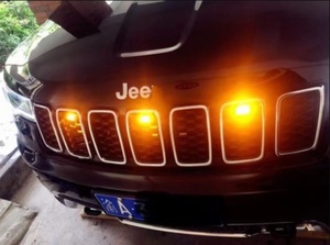 12 Wát <span class=keywords><strong>LED</strong></span> Công Việc Nhẹ Trắng Amber Red Đa Màu Chống Thấm Nước IP67 <span class=keywords><strong>LED</strong></span> Rock Ánh Sáng Cho Offroad Xe Tải Xe Giữa Lưới Tản Nhiệt - Product Image 5