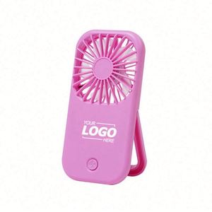 Mini Ventilador USB de Plástico Moderno Personalizado con Patrón Geométrico, Regalo Portátil de Refrigeración para Escritorio y Viajes - Product Image 1