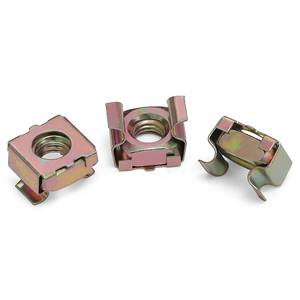GELISEN Clip-on Muttern M4 M5 M6 M8 Schwimmende Käfigmutter Quadratische Schnappmutter Kohlenstoffstahl Edelstahl - Product Image 2