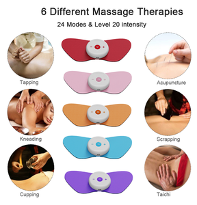 Alat Terapi Stimulasi Otot Nirkabel Tens Unit yang Dapat Disesuaikan untuk Pijat dan Pereda Nyeri - Product Image 4