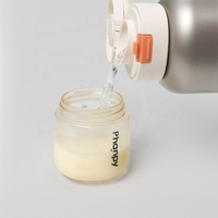 Bouteille portable rechargeable de voyage, bouilloire élégante, tasses électriques pour la fête des mères et tasses détachables