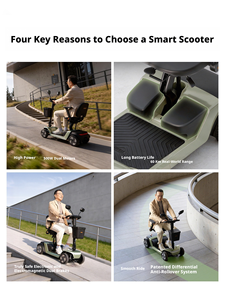 Scooter Eléctrico para Personas con Discapacidad - Plegable y de Alta Estabilidad - Product Image 2