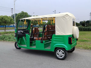 Tricycles électriques à <span class=keywords><strong>trois</strong></span> <span class=keywords><strong>roues</strong></span> pour adultes à vendre, 9 places, véhicule EEC avec pneus lourds à grande vitesse - Product Image 5