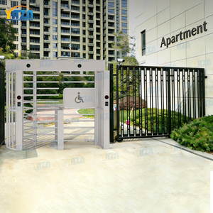 Tourniquet robuste pleine hauteur pour accès fauteuils roulants 02s Accès rapide 2650mm Portillon périmétrique Bureau <span class=keywords><strong>Parc</strong></span> Centre Scientifique IP54 - Product Image 2