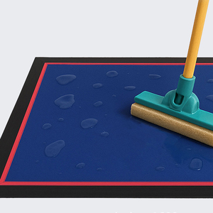 Tapete Adhesivo de Silicona Reutilizable y Lavable ALLESD de 295*79cm*3mm para Limpieza de Suelas de Zapatos y Ruedas de Montacargas en Talleres - Product Image 3