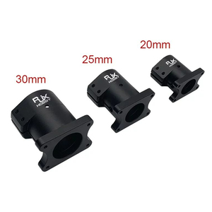 RJXHOBBY RJX 20/25/30mm Drone Landing Gear Mount, Carbon Tube <b>Clamp</b>, Round Carbon Rod Joint <b>Quick</b> Release Connector - Product Image 2