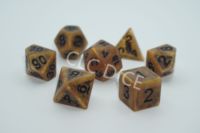 DND Dice Set Ancient RPG Dice for dugeon and Dragons(D & D) MTG Tabletop Role Playing Game Polyhedral 7-Die Dice Group