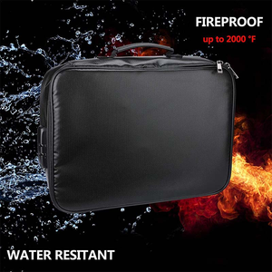 Logo Tùy Chỉnh Hộp Đựng Tài Liệu Chống Cháy Di Động Nhiều Lớp Với Khóa Túi Đựng Tài Liệu Chống Cháy Chống Nước Không Ngứa - Product Image 3