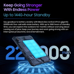 [Première mondiale] Tablettes robustes Blackview Active 8 Pro 10,36 pouces Helio G99 16 Go 256 Go Tablette <span class=keywords><strong>PC</strong></span> 22000 mAh - Product Image 5