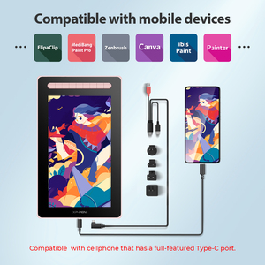 Tablette graphique numérique avec écran <span class=keywords><strong>XP</strong></span>-<span class=keywords><strong>PEN</strong></span> Artist <span class=keywords><strong>13</strong></span> (2e génération) X3 Smart Chip, stylet numérique pour le dessin et la conception - Product Image 5