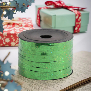 Metallic Solid Satinfeel Curling <b>Ribbon</b> Plastic Gift PP <b>Ribbon</b> Roll for Gift Wrapping Party Balloon Packaging Use - Product Image 5
