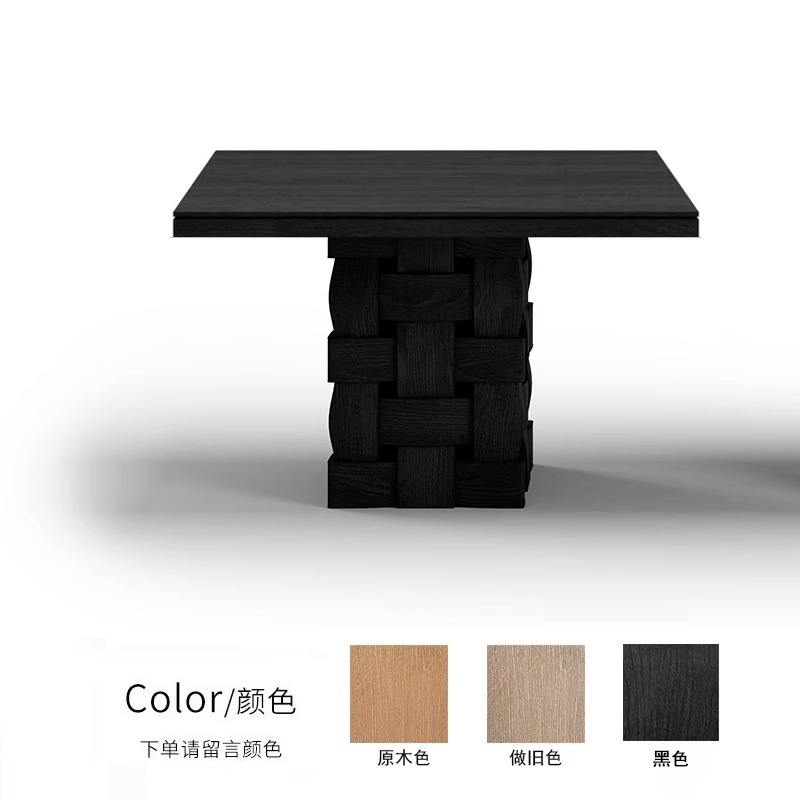 โต๊ะอาหารขนาด 0.8 ตร.ม. (ไม้สักนำเข้า)