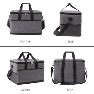 IDEA GIFT Sac isotherme personnalisé en gros pour la livraison de nourriture, sac thermique portable en Oxford imperméable avec logo - Product Image 5