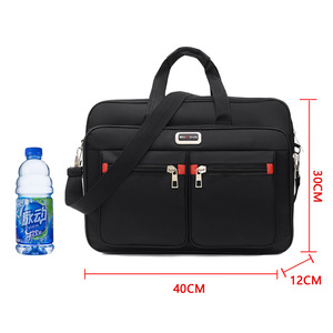 Fashion Waterproof Durable Lightweight Polyester Crossbody Zipper Nylon Portable Shockproof Shoulder <b>Laptop</b> Backpack Bag - Product Image 2