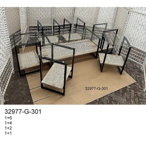 Modern Portable Metal Coffee <b>End</b> <b>Table</b> With Iron Frame For Living Room Bedroom And Hotel Use - Product Image 3