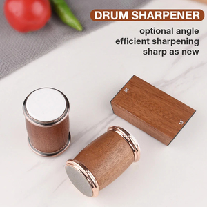 Affûteur de couteaux à roulettes Affûteur de tambour facile Couteau magnétique Outil tranchant rapide Couteau de cuisine Offre un affûtage à 15 et 20 degrés - Product Image 6