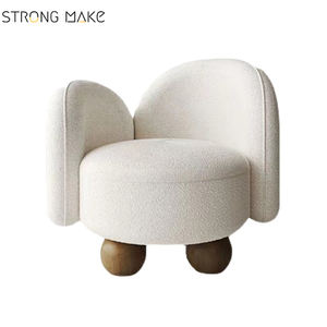 Conjunto de sofás de tela de cachemir, cómodo y cuadrado, para ocio, venta al por mayor - Product Image 3