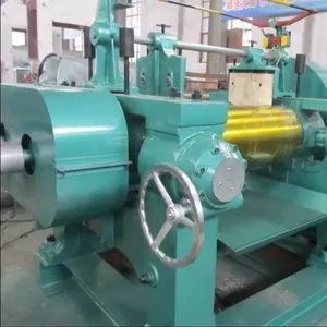 open mill / two roll rubber mixing mill for rubber sheet
